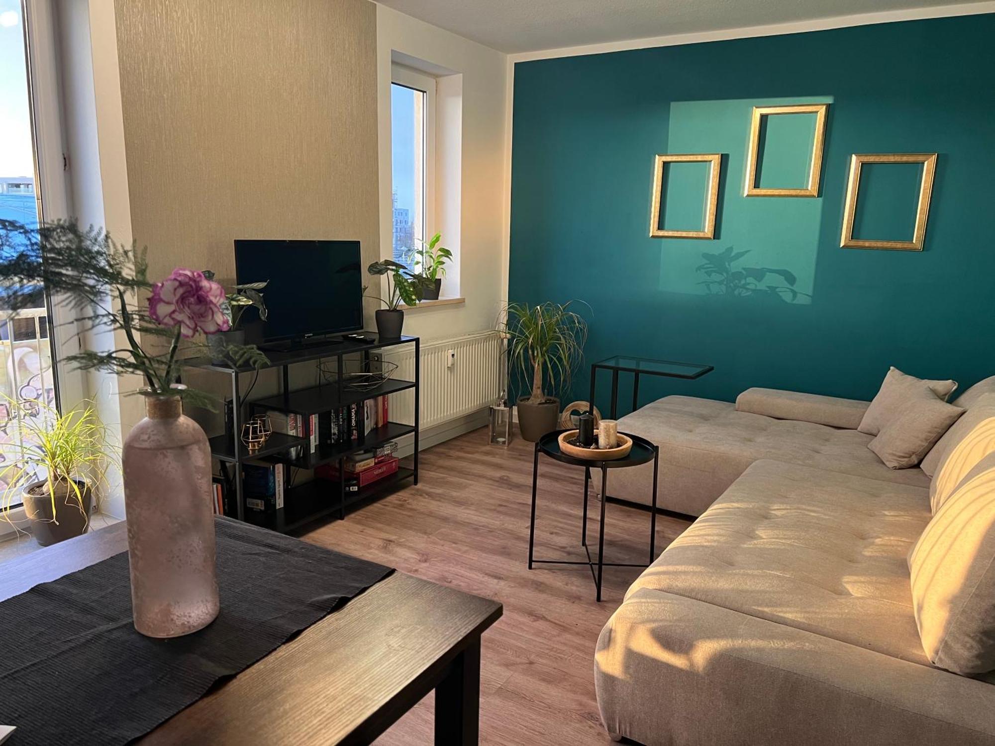 Apartment Juna Mit Tg Stellplatz Лайпциг Екстериор снимка